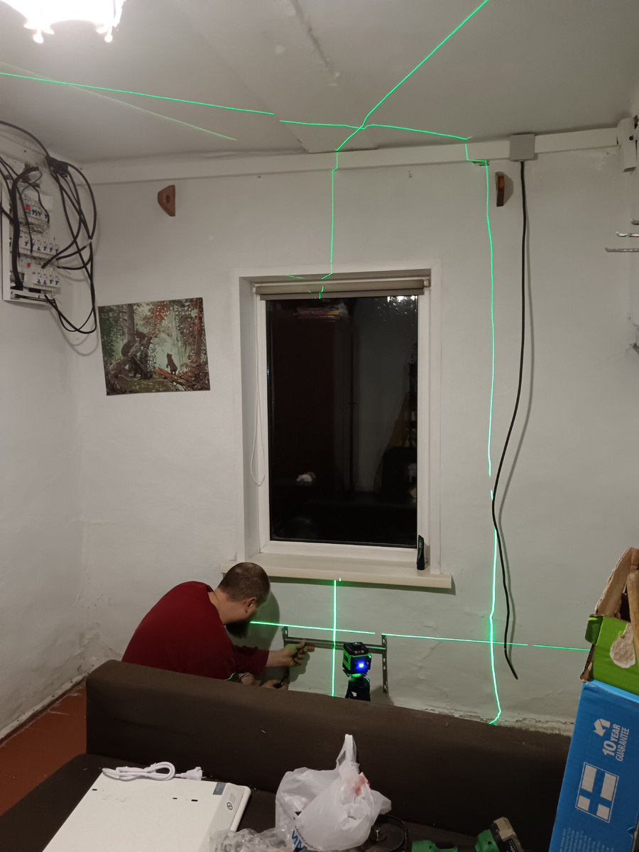 Конвекторы устанавливали сами