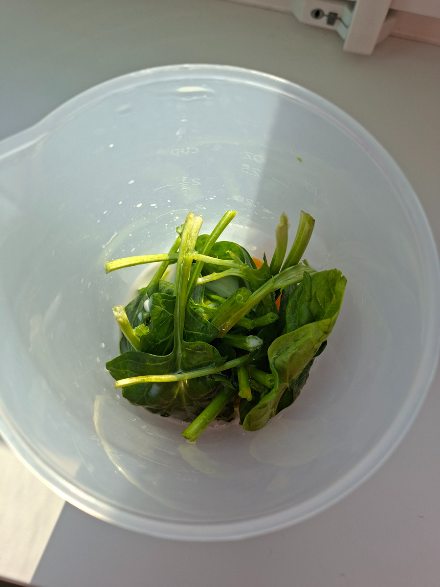 Шпинатное месиво