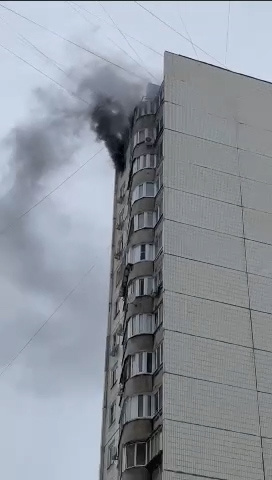    Пожар на 17 этаже МКД