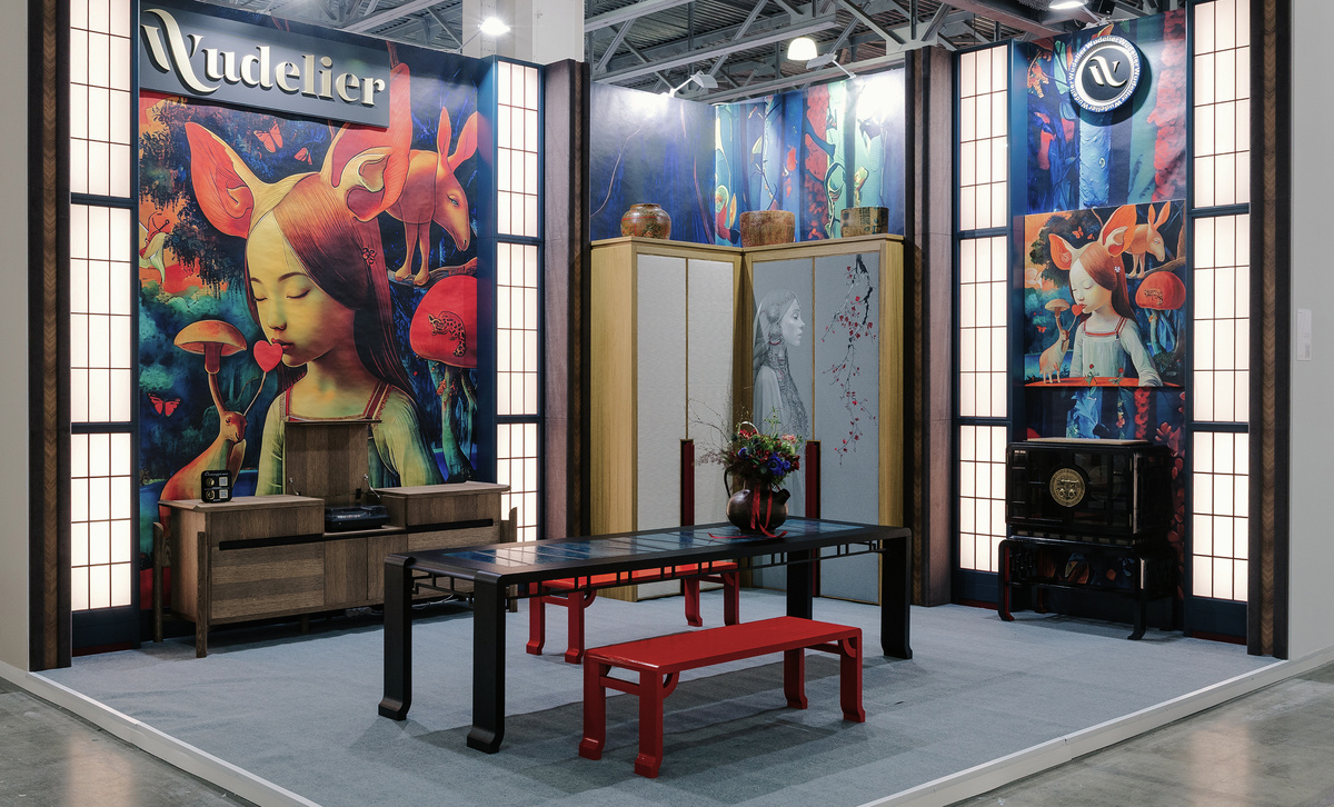 Стенд Wudelier x Decortier, ARTDOM 2026