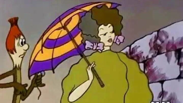 Кадр из мультфильма "От тебя одни слёзы"