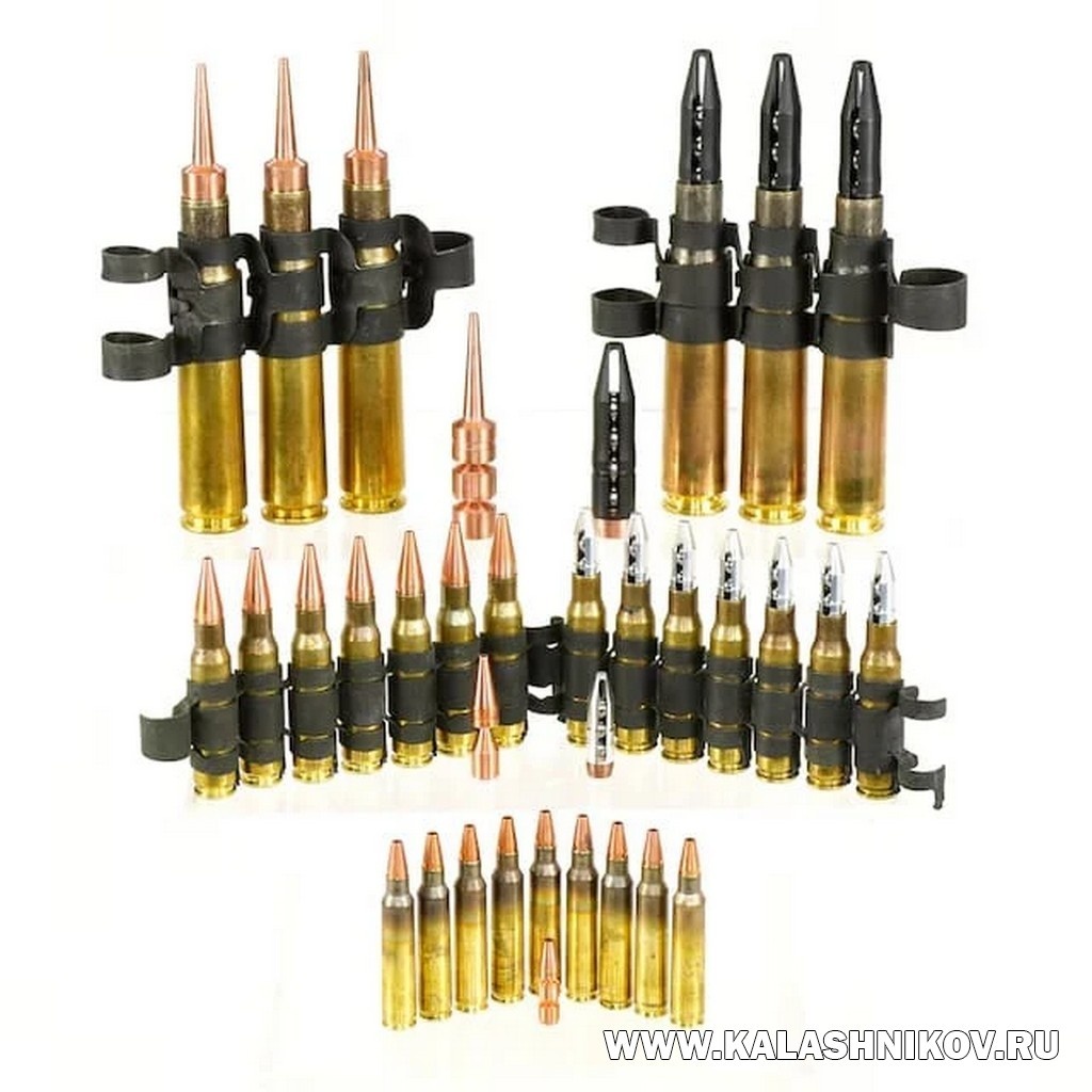 Патроны серии Drone Killer Cartridge представлены в калибрах 5,56 NATO, 7,62 NATO, 6,5 Сreedmoor, 6,8х51(NGSW), .338 Norma Magnum и .50 BMG