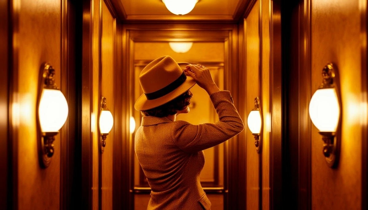 В старом лифте