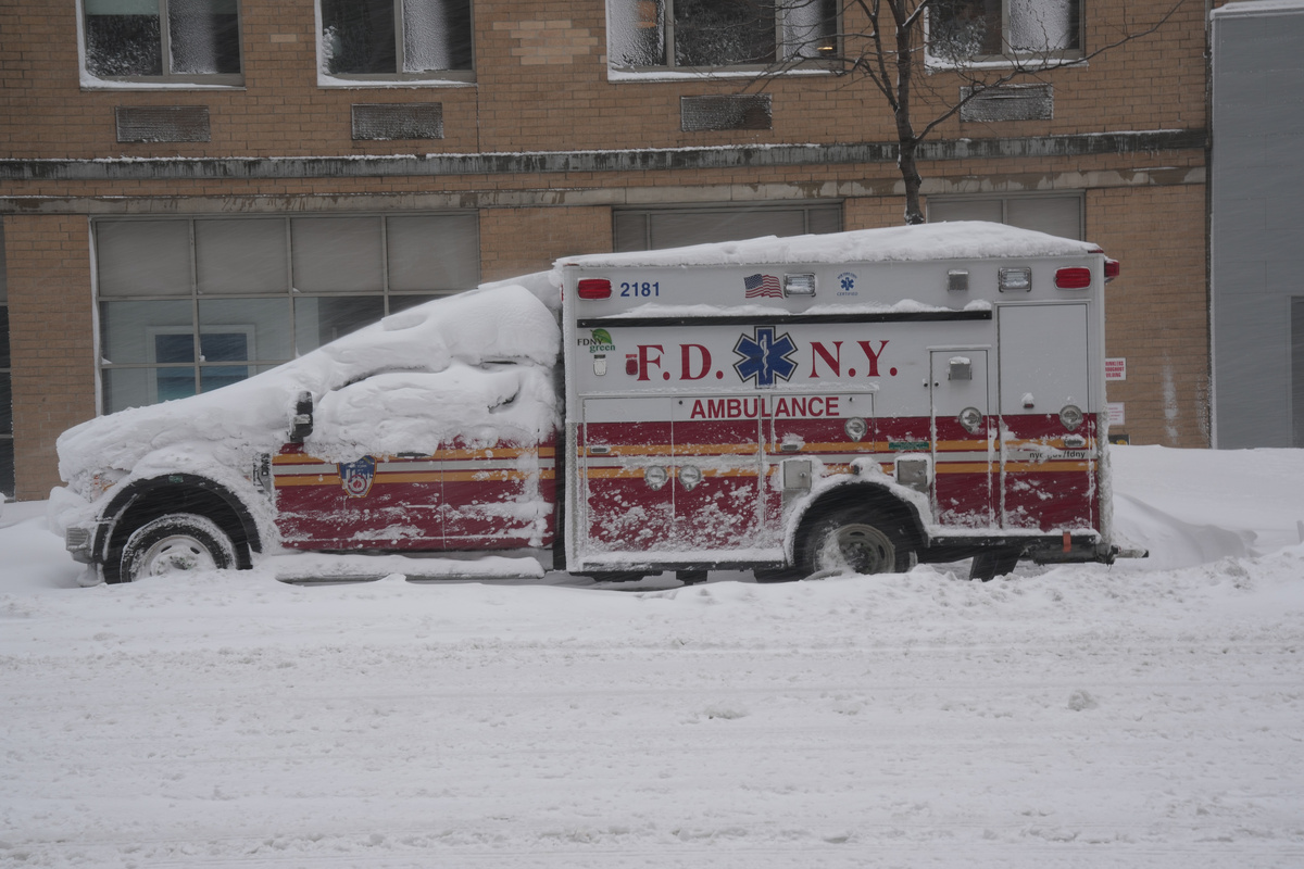    Скорая США Нью-Йорк ТАСС