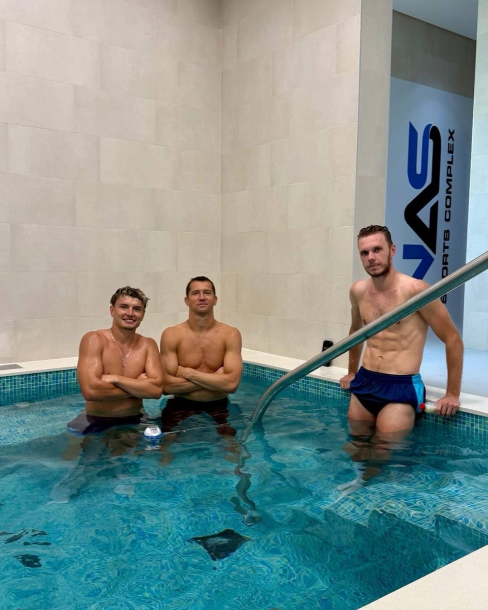    Горяая фотография из бассейна. Фото: t.me/fczenit