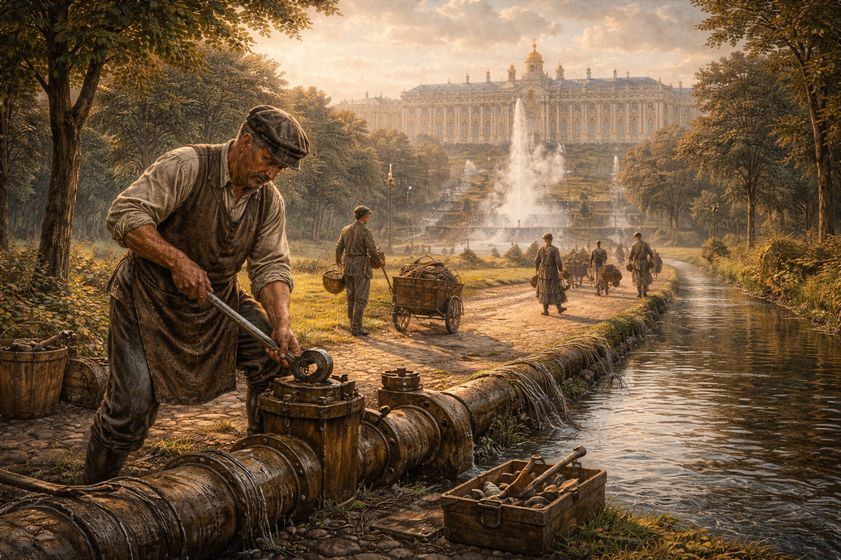 Петергоф: город, где роскошь