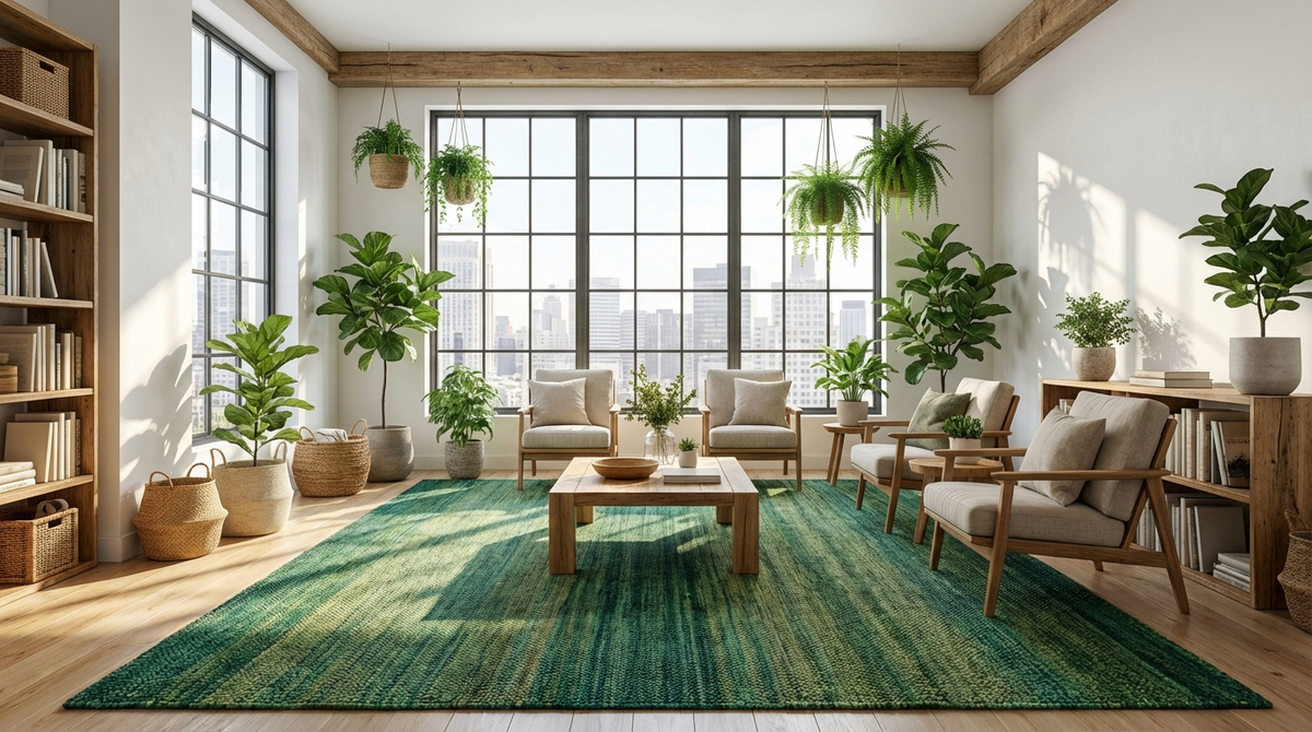 еленый ковер