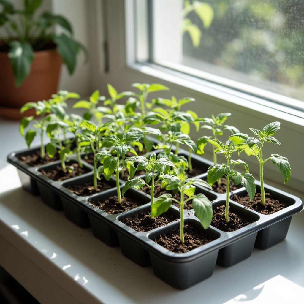 #рассада помидоры