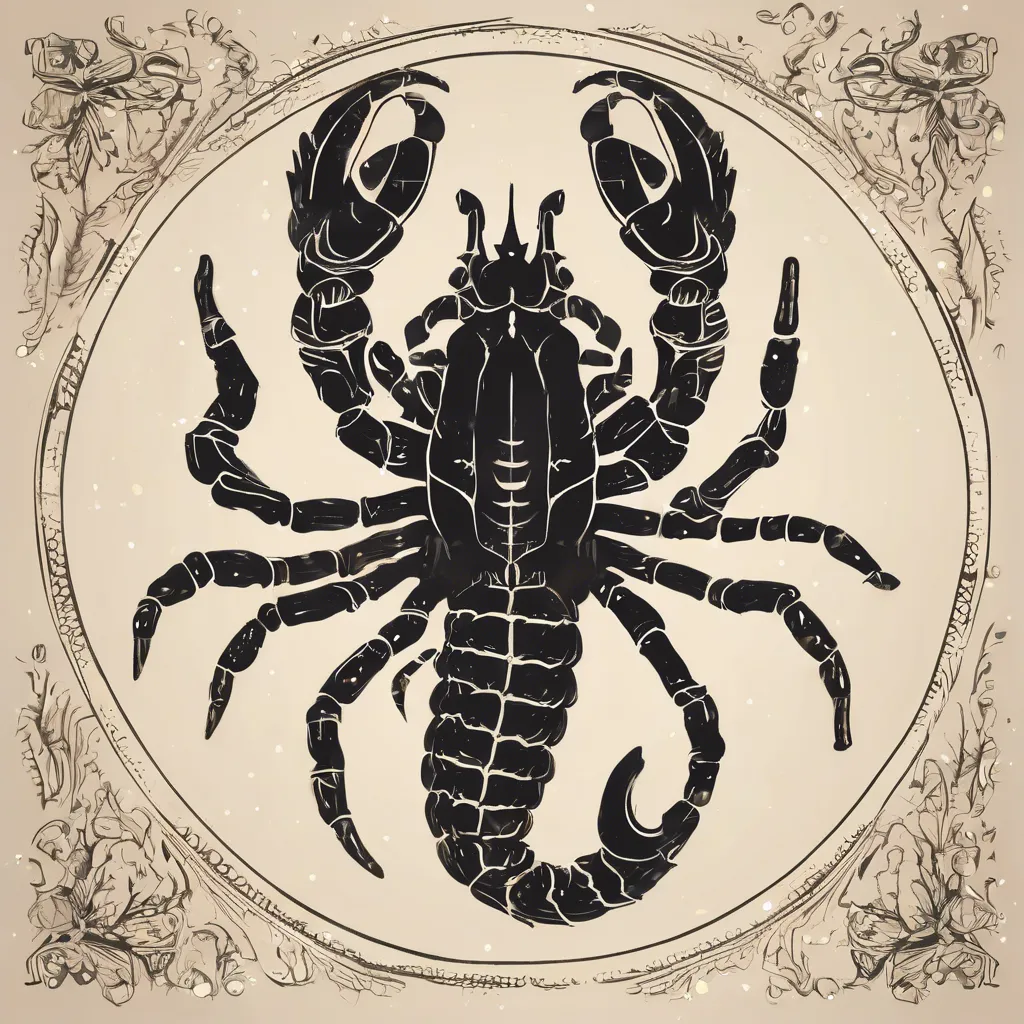 Знак зодиака -Скорпион. 