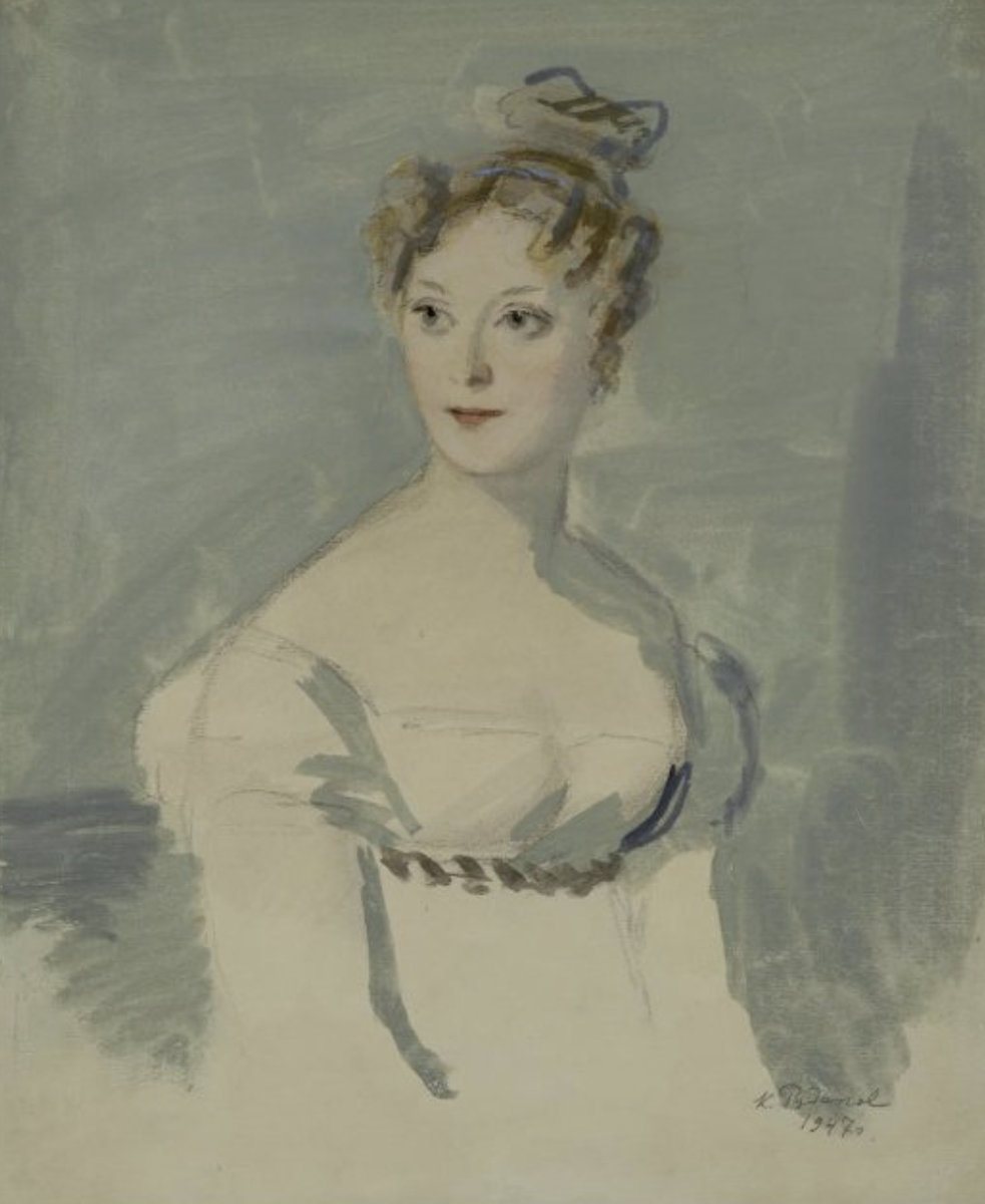 К.И. Рудаков "Элен" 1947 г. Государственный музей-заповедник Л.Н. Толстого