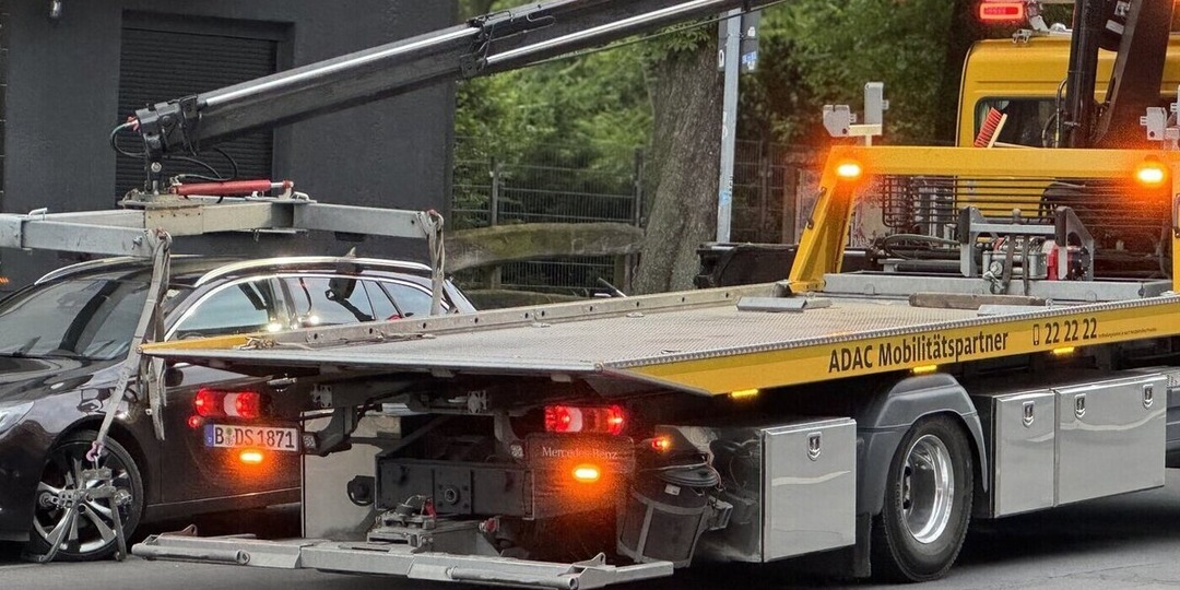 Германия — Эвакуатор без предупреждения