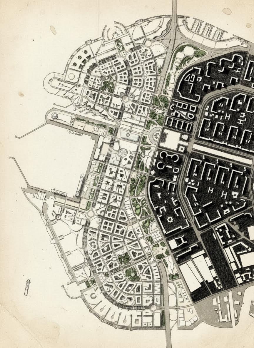 Мастер-план планировки намывных территорий Васильевского острова 2025 год