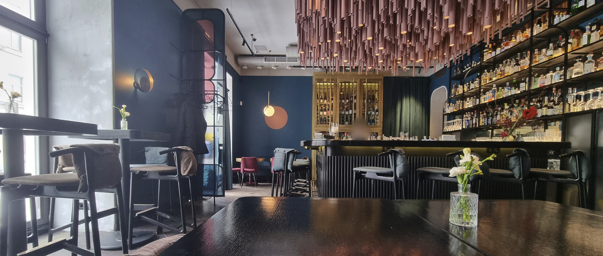 "Brodo", интерьер, первый зал