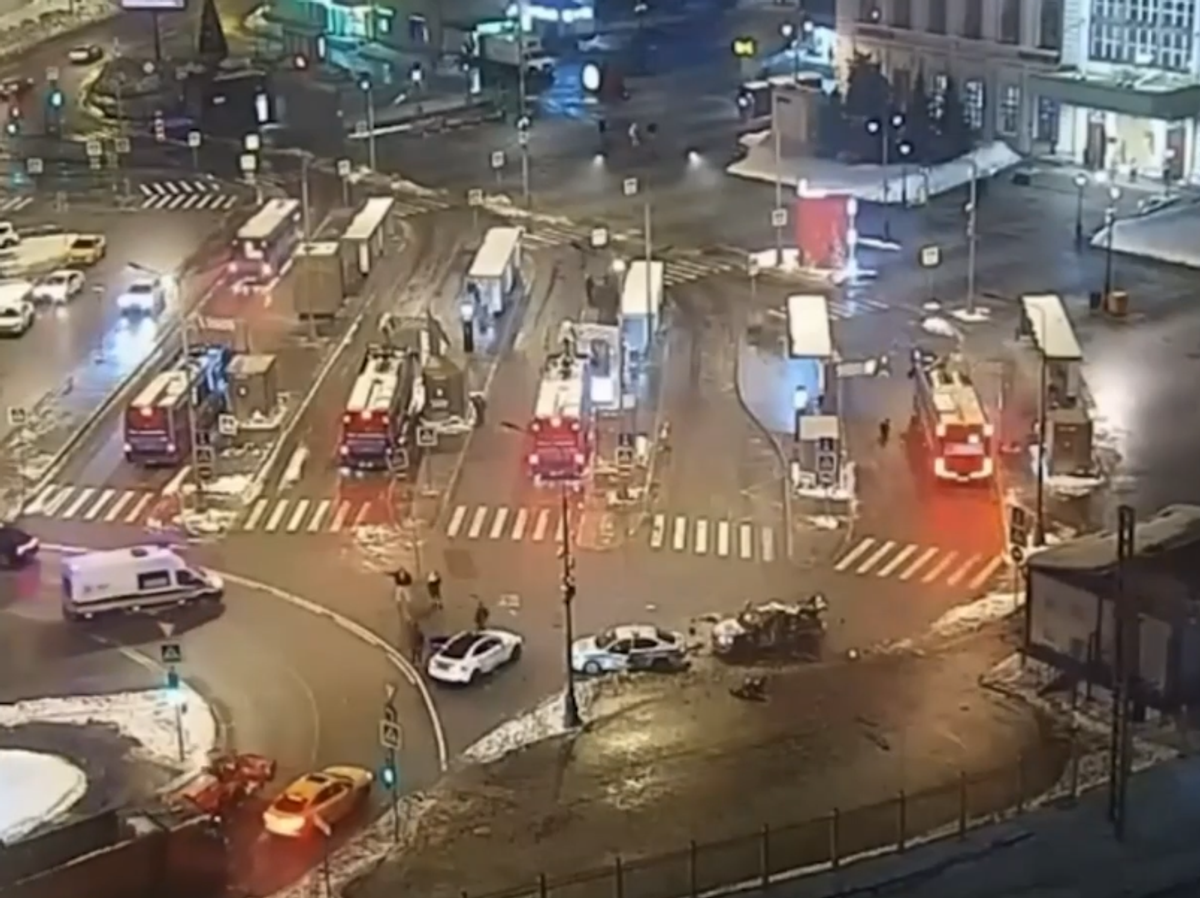    Взрыв у Савеловского вокзала | © Фото : Кадр видео МВД