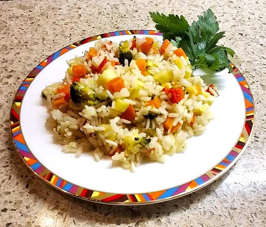 Овощной плов