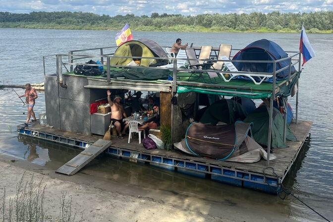 Сколько стоит аренда плота