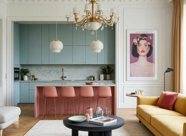 Квартира для вечеринок: как мы проектируем пространства для тех, кто любит собирать людей