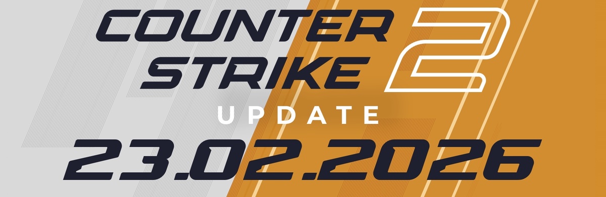 Обновление Counter Strike 2 от 23.02.2026
Размер ~ МБ
Версия клиента:

[ РАЗНОЕ ]
    — Устранена проблема с производительностью, которая в первую очередь затрагивала пользователей Windows 10 с последними процессорами Intel.
    - Исправлен случай, когда опция «Удалить инвентарь» не работала.
    - Исправлен случай визуального искажения при использовании прицелов на графических процессорах AMD.
    - Расширение списка переменных консоли, которые разрешено изменять аддонам.

[ КАРТЫ ]
Overpass
    - Исправлены воздушные шары Party.

#CS2Update