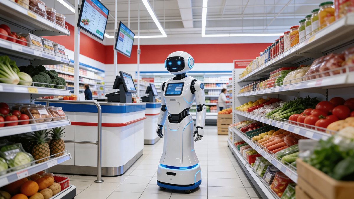 Хотели бы, чтобы вместо продавцов по магазинам ездили такие ребята?