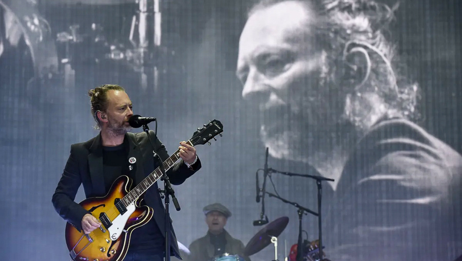 Фронтмен Radiohead Том Йорк (Источник: Andy Buchanan / Getty Images)