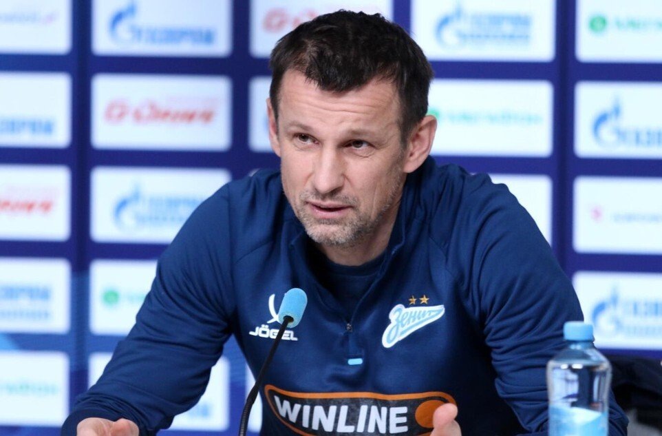 Главный тренер «Зенита» Сергей Семак