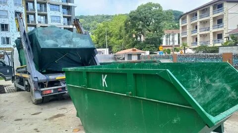 Сочи расчищают от строительного мусора