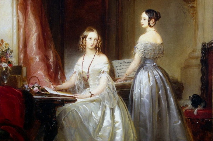 Великие княжны Ольга и Александра (Адини) Романовы. Фото из открытых источников