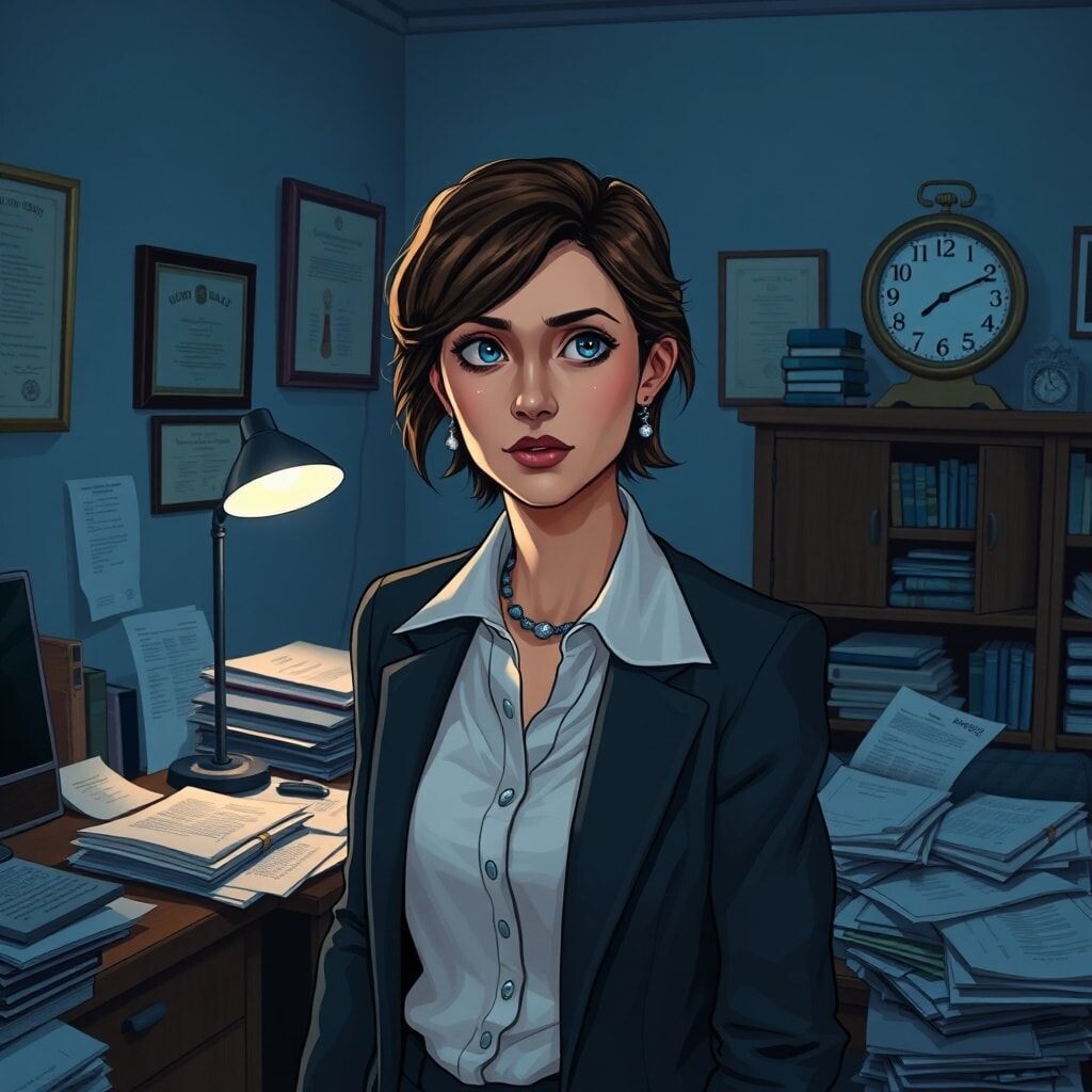 Красный диплом в пыльной рамочке, бессонная ночь перед дедлайном, зависший ноутбук с несохранённым отчётом, забытый день рождения подруги, пустой холодильник и засохший цветок на подоконнике, случайное фото в инстаграме с чужим счастьем, звонок мамы с вопросом "когда уже внуки", старая тетрадь со школьными стихами.