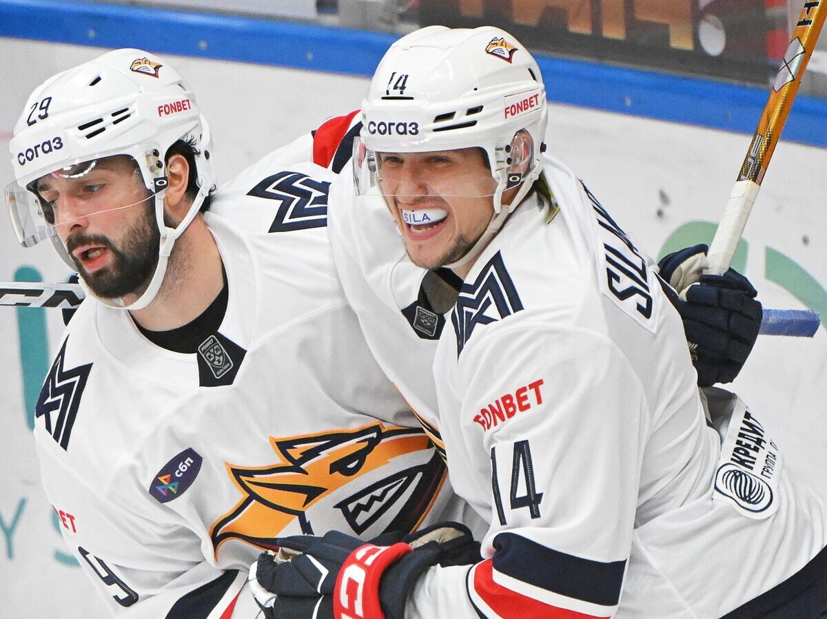    Хоккей. КХЛ. Матч "Спартак" - "Металлург" | © РИА Новости / Сергей Гунеев