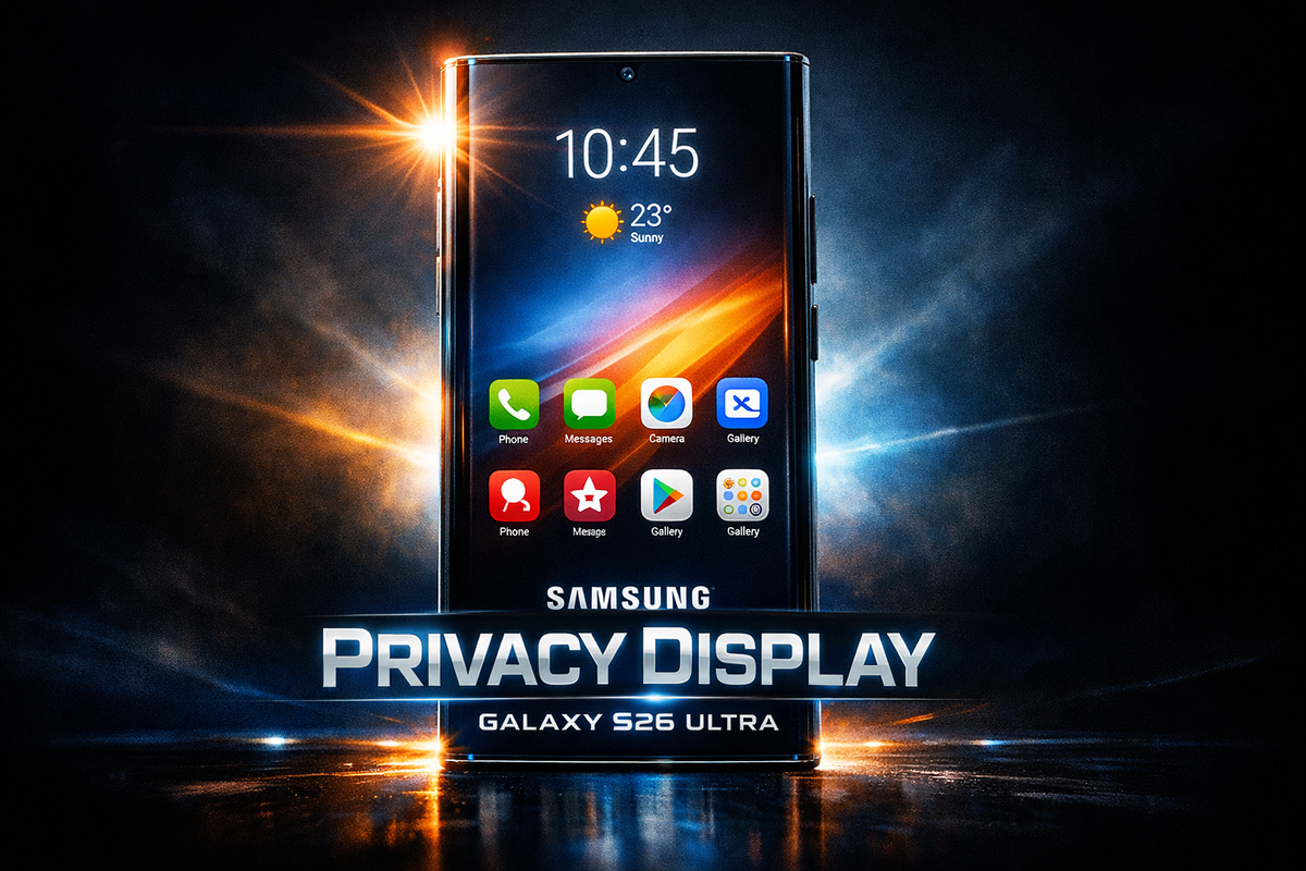 Samsung Galaxy S26 Ultra: инновационная технология Privacy Display