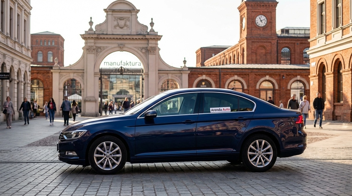 Автомобиль из проката в Лодзи