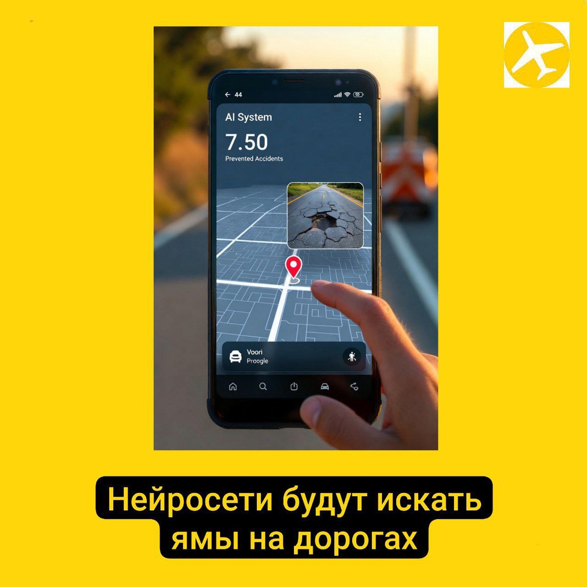 НЕЙРОСЕТИ БУДУТ ИСКАТЬ ЯМЫ НА ДОРОГЕ