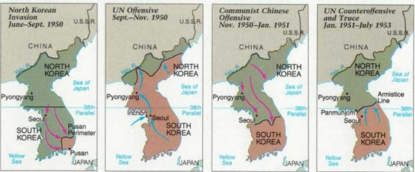 Хронология Корейской войны