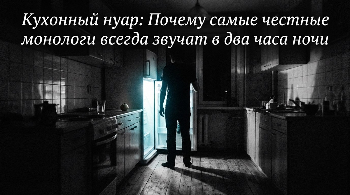 Кухонный нуар: Почему самые честные монологи всегда звучат в два часа ночи
