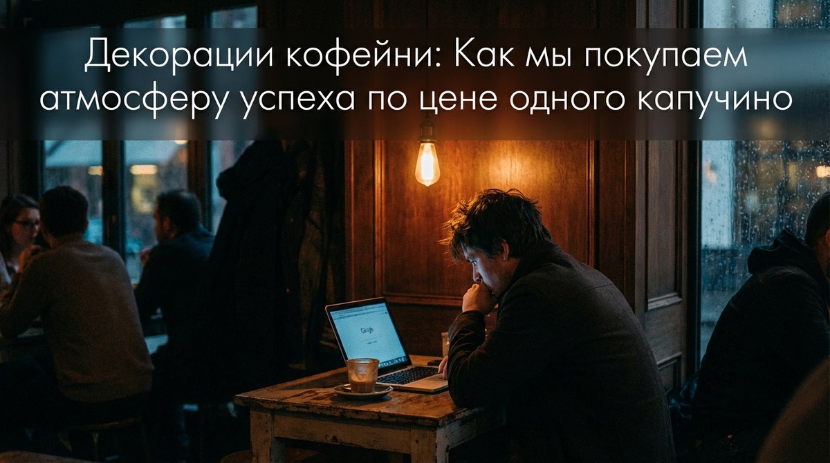 Декорации кофейни: Как мы покупаем атмосферу успеха по цене одного капучино