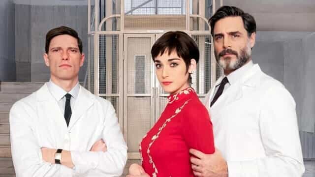 кардиологи Делия Брунелло (Пилар Фольяти), Чезаре Корвара (Даниэле Печчи), его протеже Альберто Феррарис (Маттео Мартари)