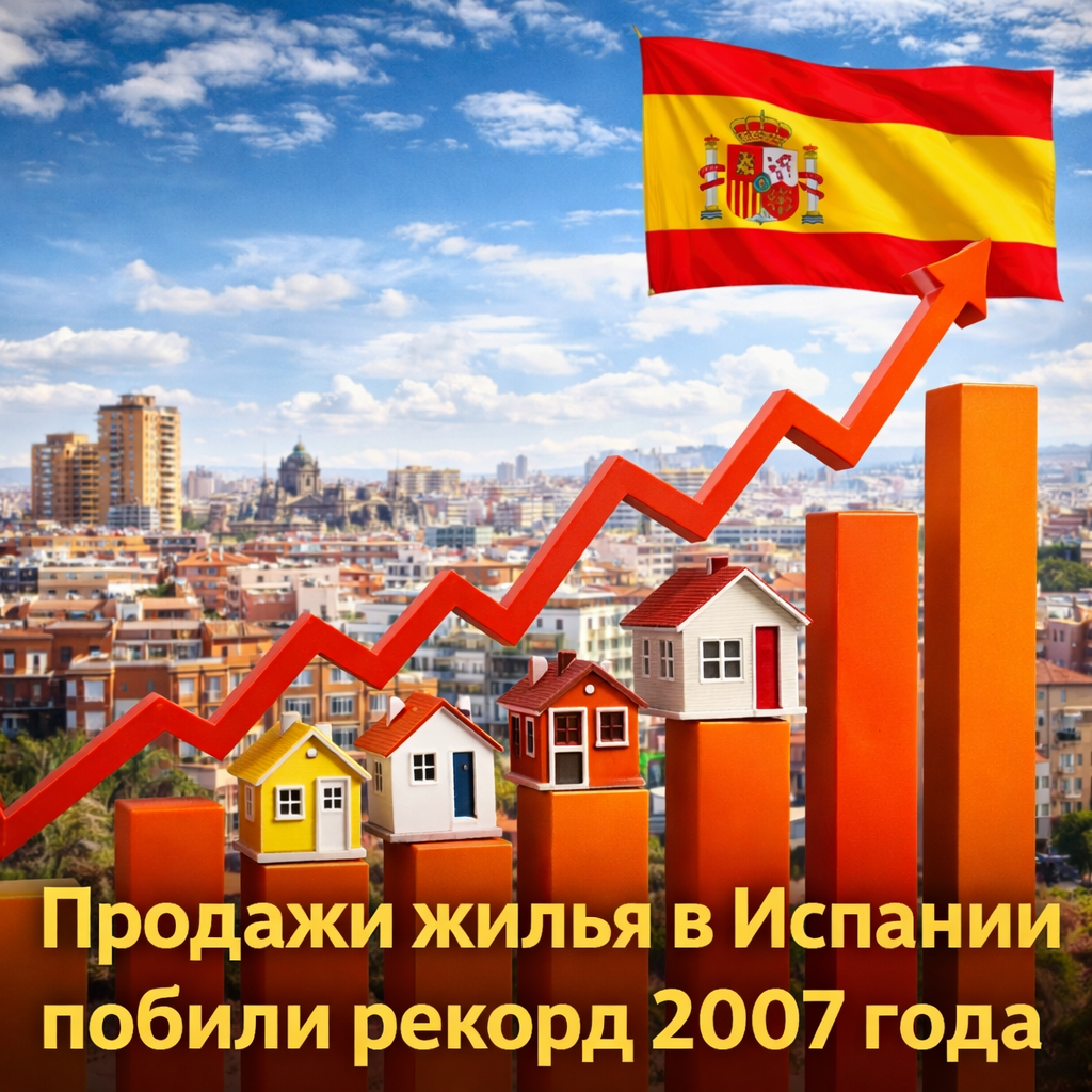 Рекорды цен на жилье в Испании в 2026