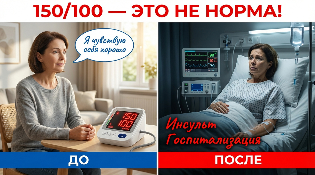 Давление при диабете: 150 на 100 — это не «нормально для возраста», а билет в один конец
