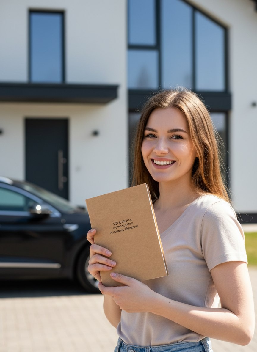 Блокнот VITA NOVA (постановка целей, исполнение желаний). Доступен на WB.