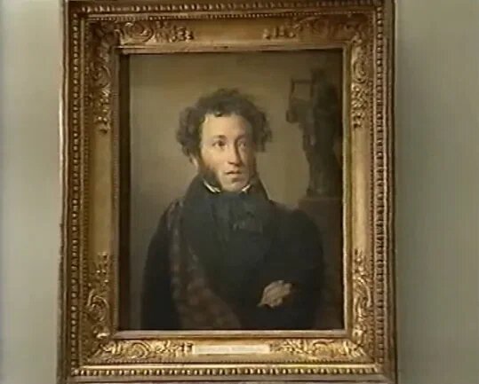 портрет Александра Пушкина работы Ореста Кипренского (1827 год)