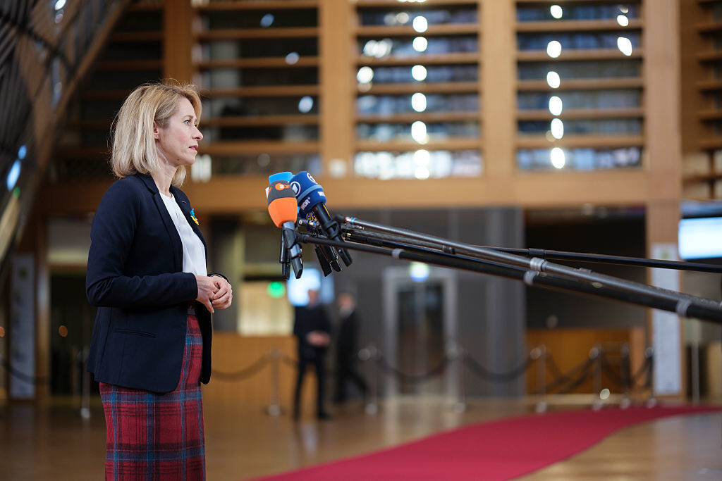     Глава евродипломатии Кая Каллас / Thierry Monasse/Getty Images