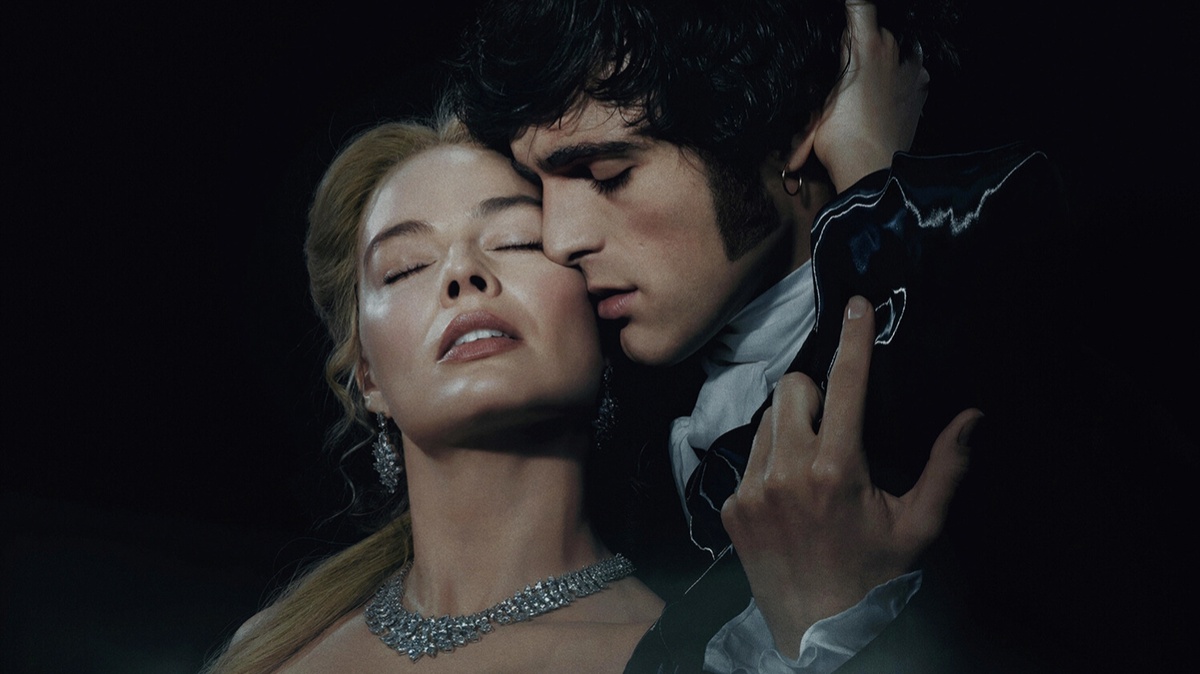 Афиша фильма «Грозовой перевал», 2026 год, режиссер Эмиральд Феннел