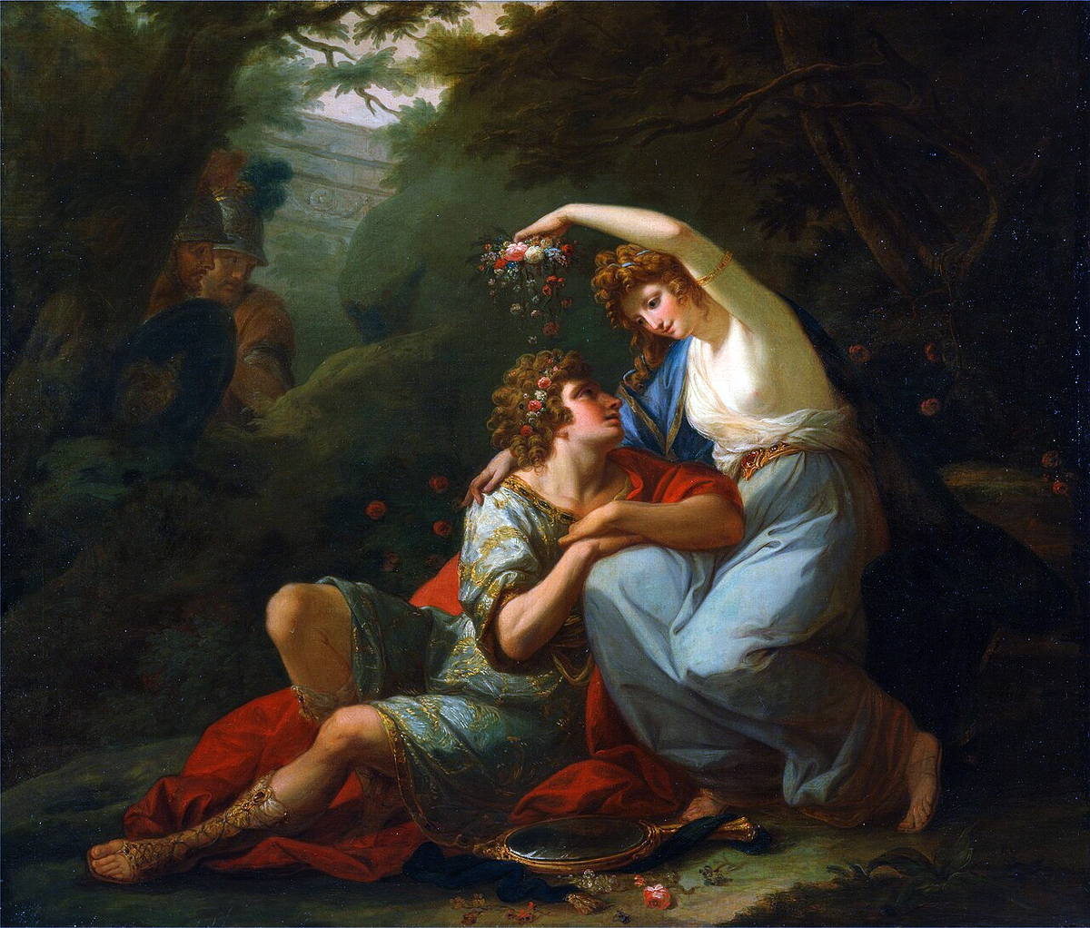 Анжелика Кауфманн. Ринальдо и Армида, 1771. Йельский центр британского искусства 