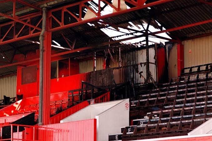 Скромные последствия поджога