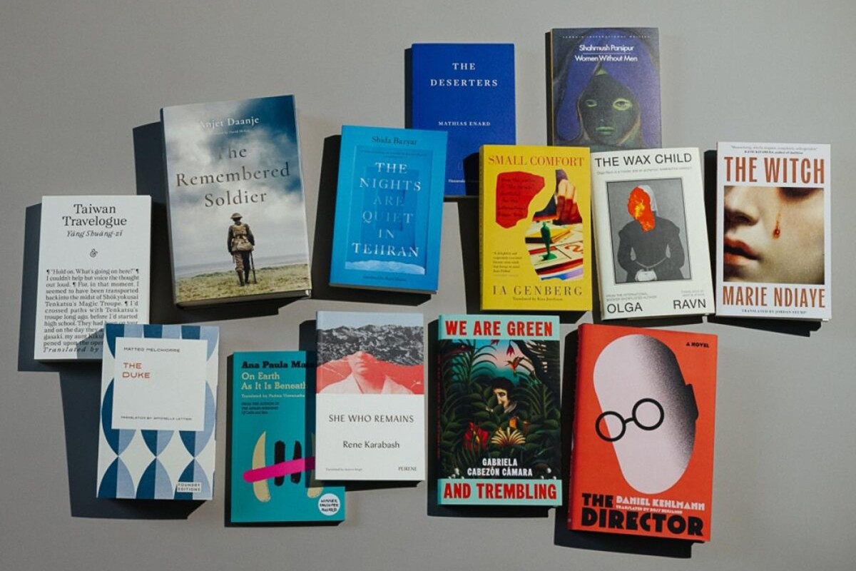  Книги номинантов на Международную Букеровскую премию 2026 года. © Индия Хобсон, thebookerprizes.com