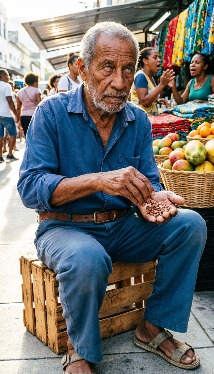 Слепой старик