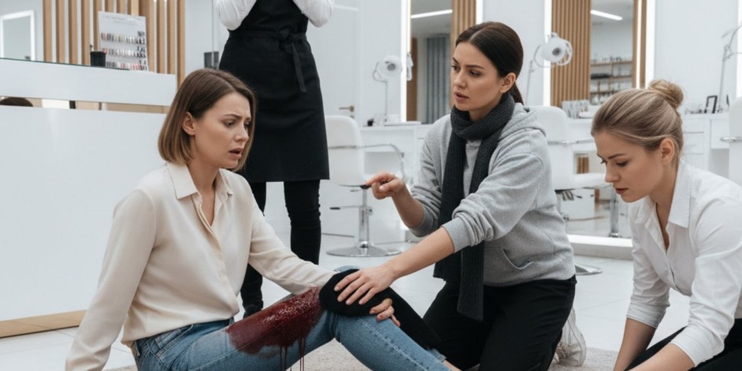 Хруст стекла, крик и тишина: история одного «идеального» визита в салон, который превратился в кошмар.