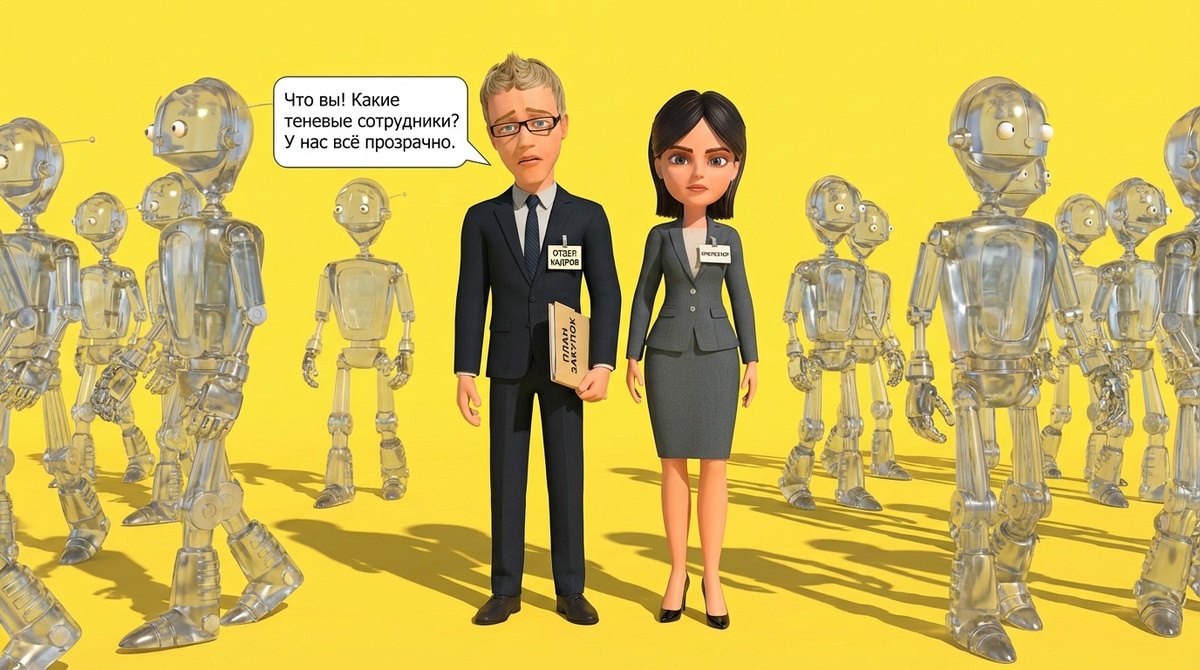 Прозрачные сотрудники подозрений не вызывают