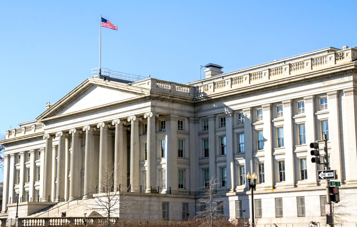    Здание Министерства финансов США  MDart10/Shutterstock/FOTODOM