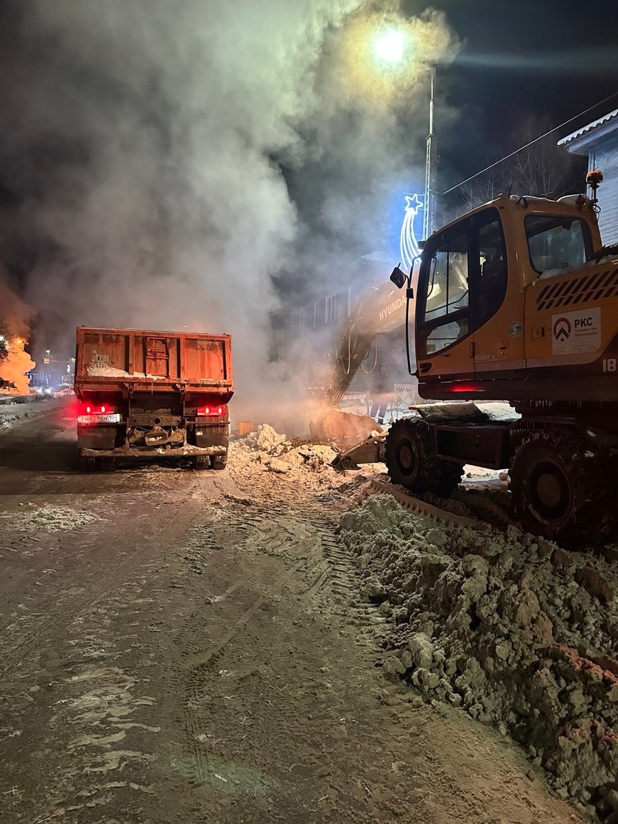    Жители почти 300 домов остались без тепла в Петрозаводске© ПКC-Тепловые сети / VK